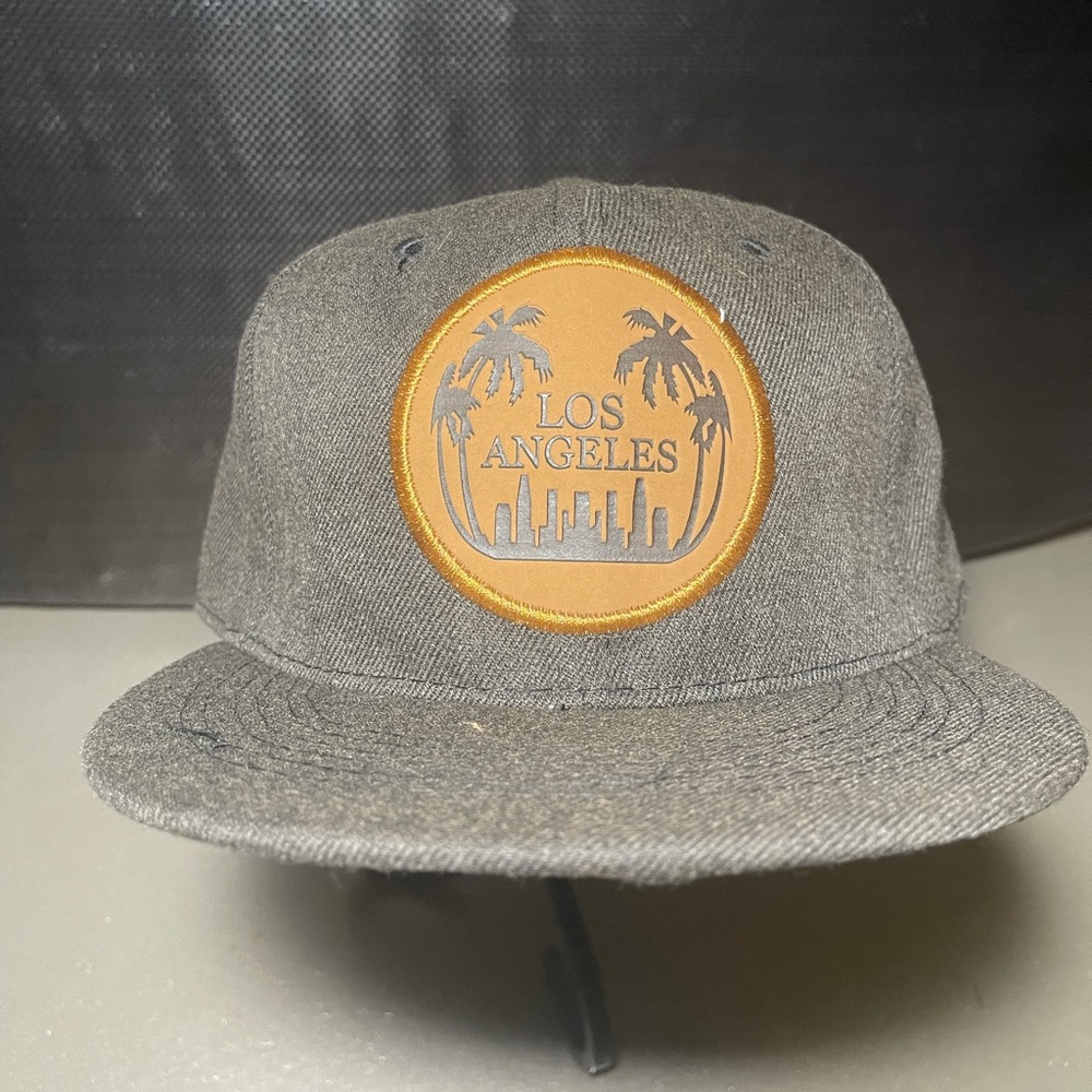 Los Angeles Snap Back Hat; Made In China; 100% Acrylic